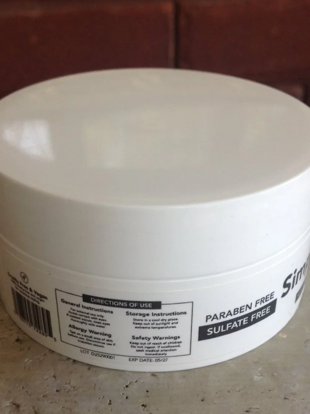 Simpletics hair clay
